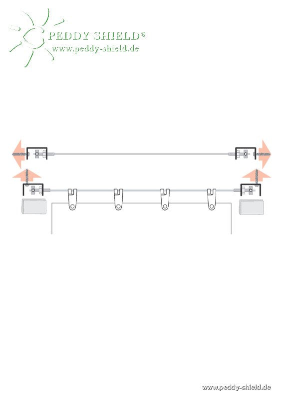 2x Seilspanner Universal Chrom - Seilspanner Universal mit Abdeckkappe Chrom für Sonnensegel in Seilspanntechnik Universal System Peddy Shield